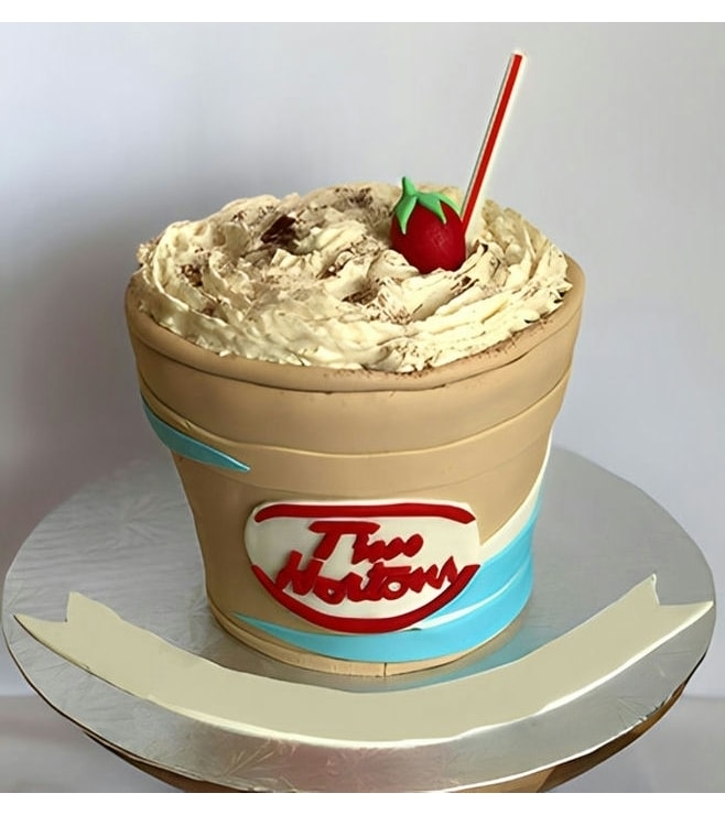 كعكة على شكل فراباتشينو