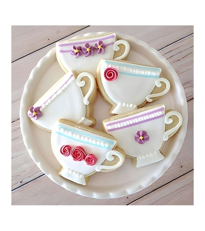 كوب من الشاي كوكيز