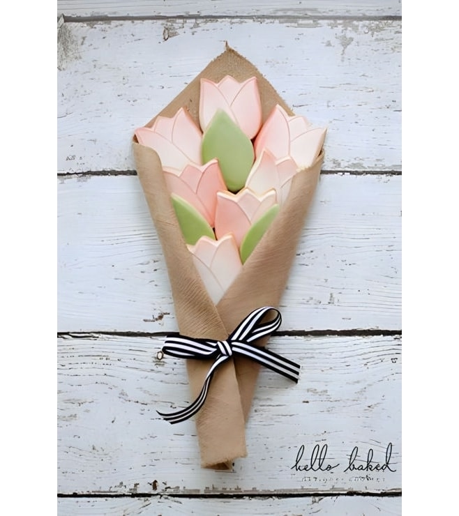 باقة كعكات الزنبق