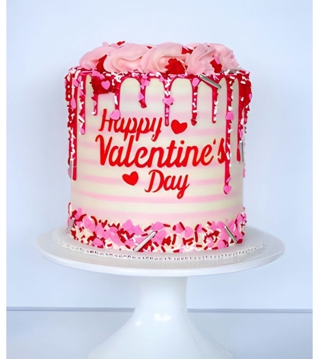 كعكة دريب غريبة لعيد الحب