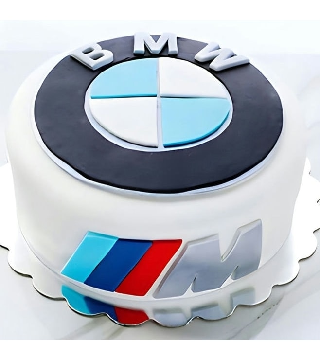 كعكة شعار BMW الكلاسيكي