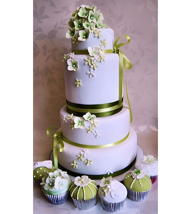 كعكة فانتازيا الأزهار، كعكات