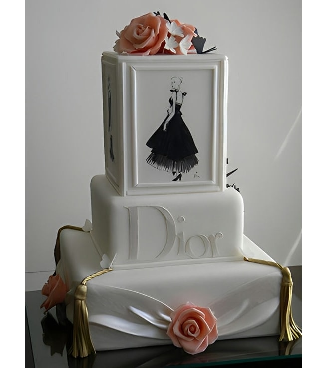 كعكة حفل الزفاف من Dior Picture Box، كعكات