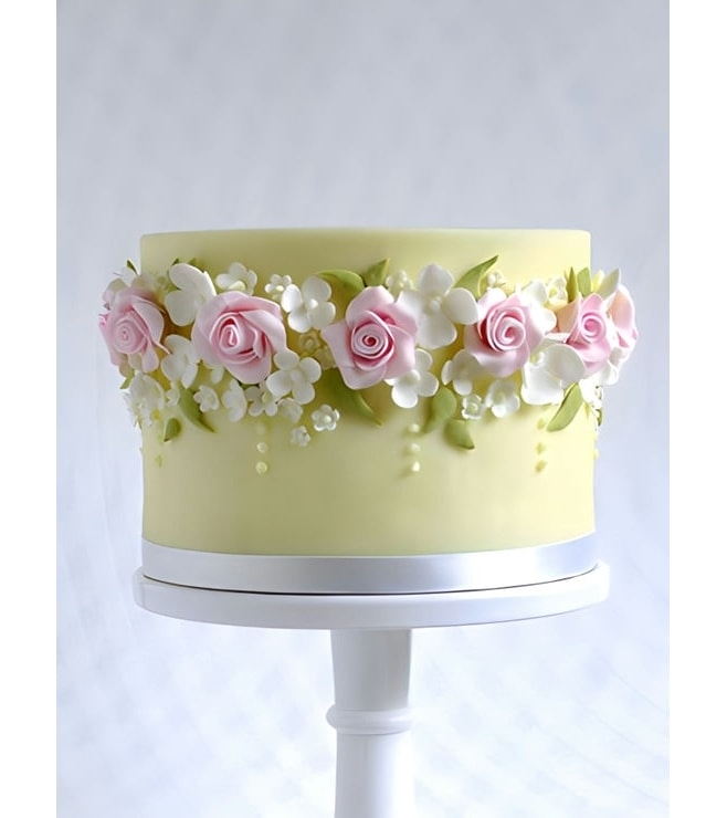 كعكة الورد البسيطة، كعكات
