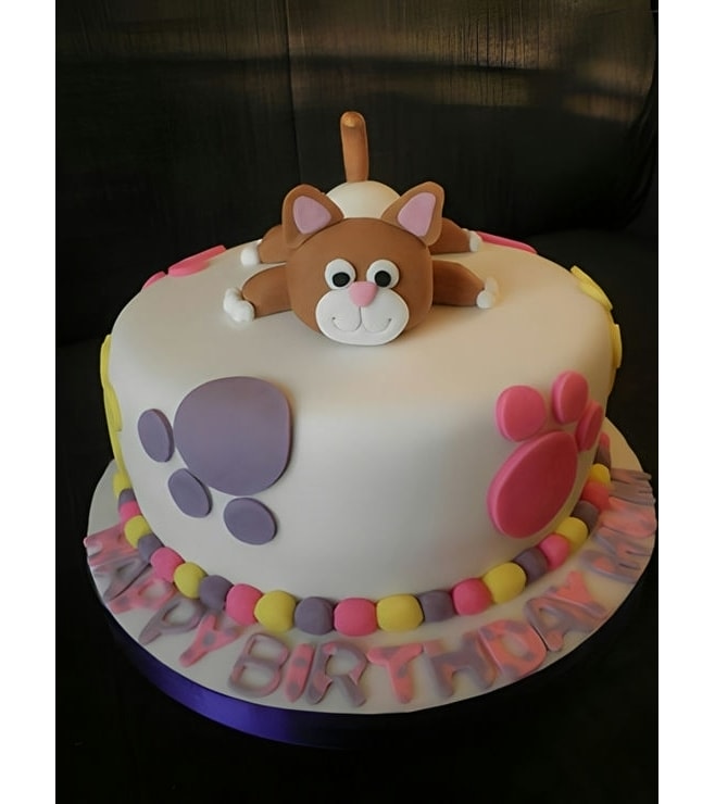 كعكة قطة جميلة، كعكات