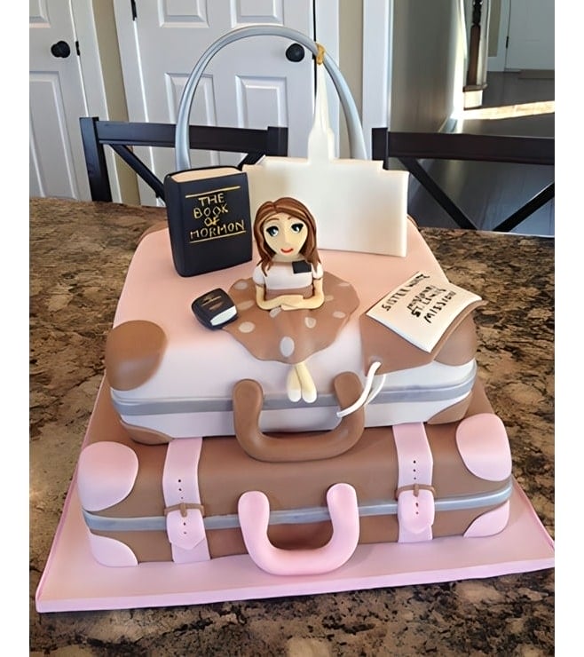 جاهز للمغادرة كعكة الوداع، كعكات