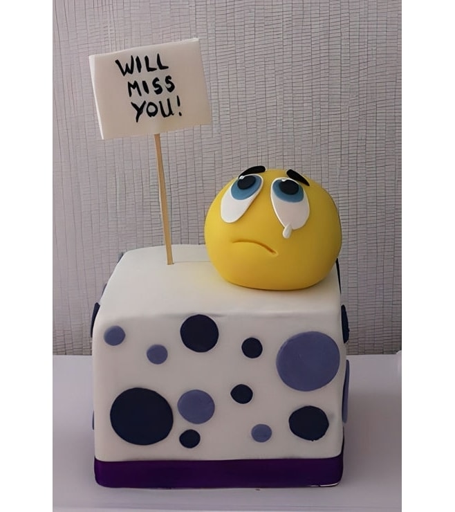 أنا أفتقدك بالفعل كعكة الوداع، كعكات