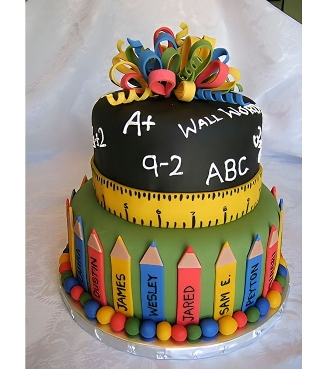 كعكة وداع نهاية العام الدراسي، كعكات