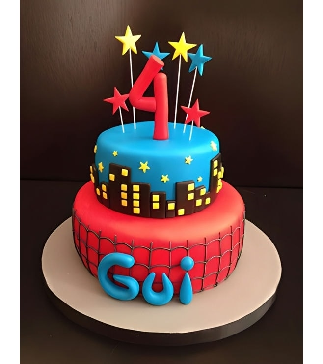 كعكة شوارع مدينة سبايدرمان، كعكات