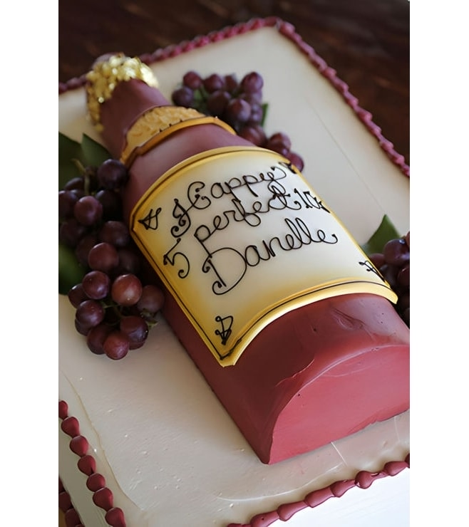 نبيذ أحمر طازج من الكرمة كعكة، كعكات