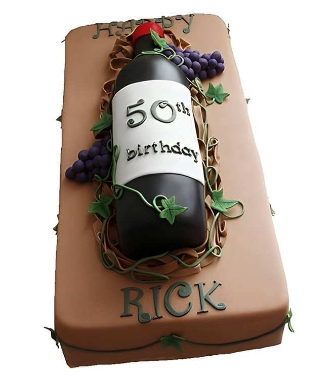 كعكة عيد ميلاد "عتيقة مثل النبيذ الفاخر"