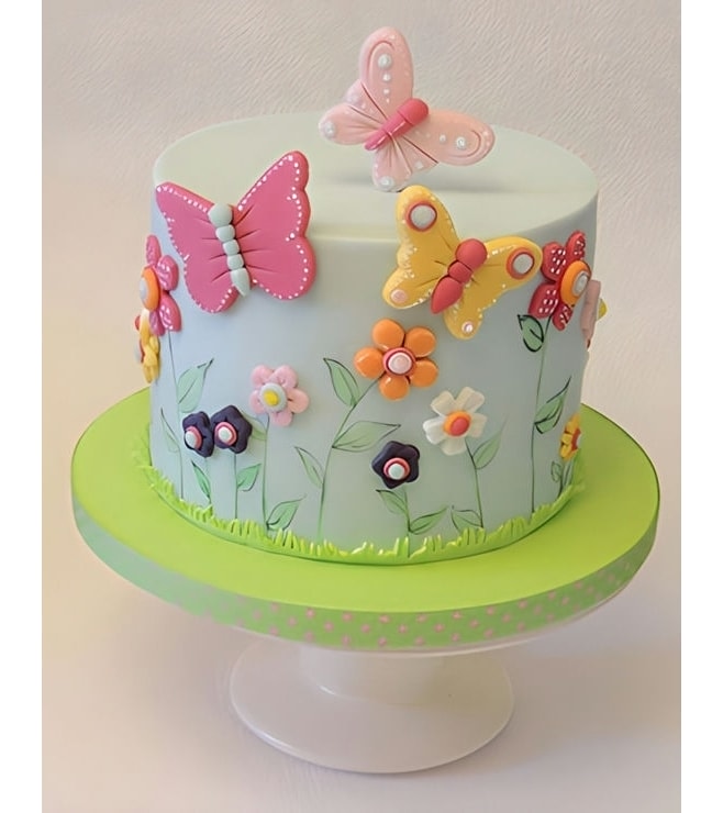 كعكة فراشة الربيع، كعكات ثلاثية الأبعاد ذات طابع خاص