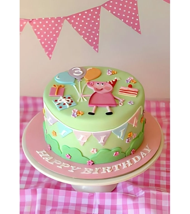 كعكة عيد ميلاد بيبا بيغ 4