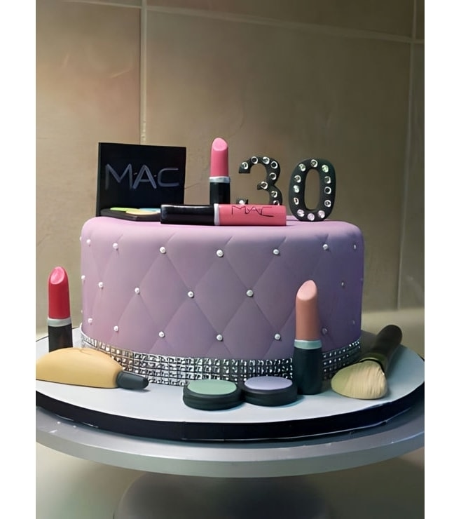 كعكة عيد ميلاد مستحضرات التجميل 2، كعكات