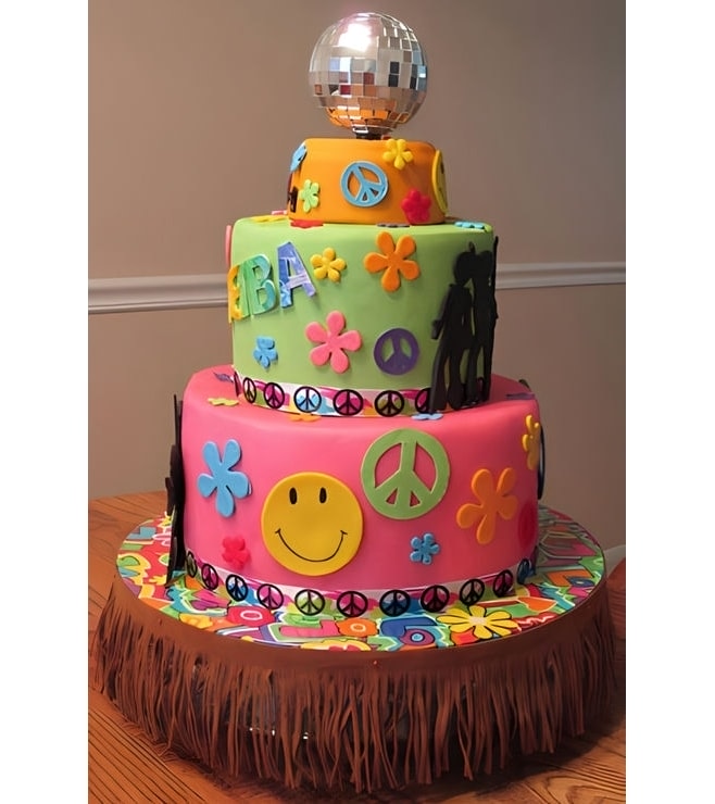 كعكة ديسكو السبعينيات 1