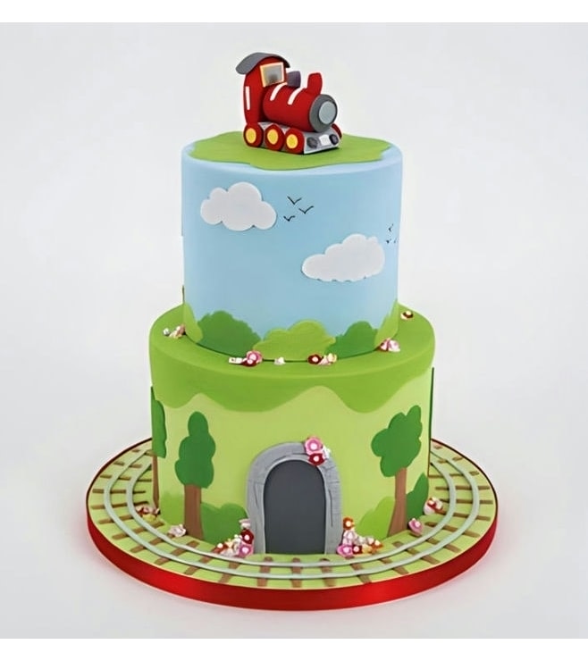 كعكة القطار فوق التلال، كعكات