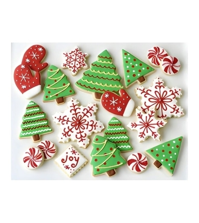 Festive Christmas Cookies, Cookies