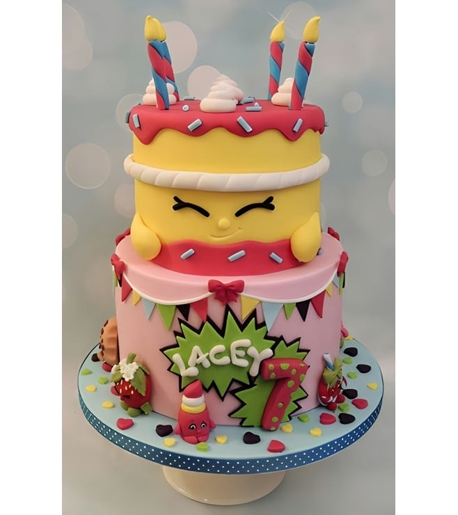 كعكة Shopkins Wishes 3، كعكات ثلاثية الأبعاد