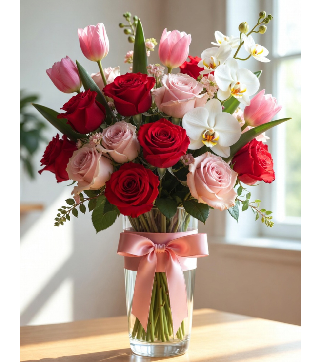 A Floral Hug for Mom