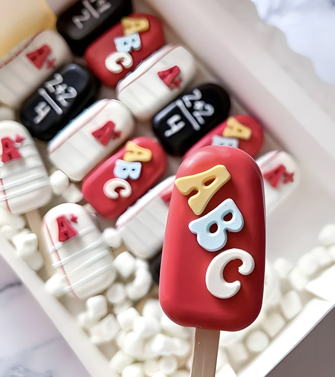 كعكات ABC School Cakesicles