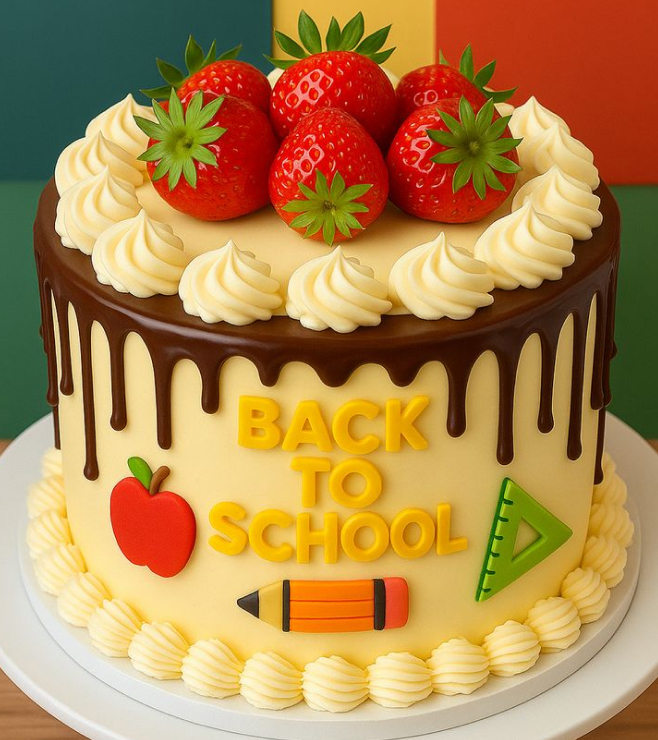 Academic Drip Delight Cake