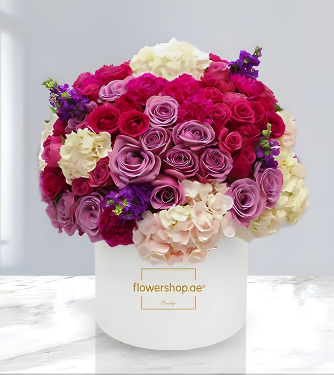 صندوق قبعات أورورا دريمز، زهور