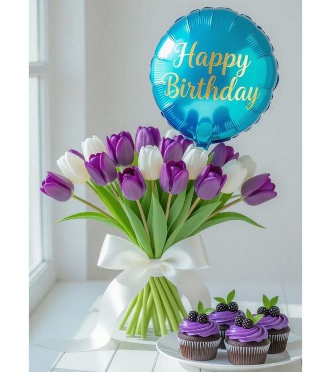 باقة هدايا الزنبق المحبوب، عيد ميلاد