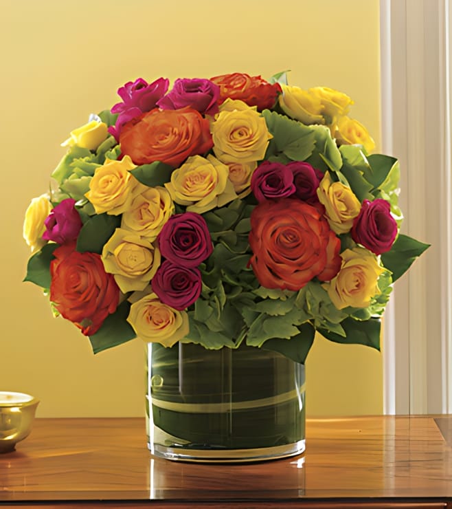 أزهار في الموضة، ورود