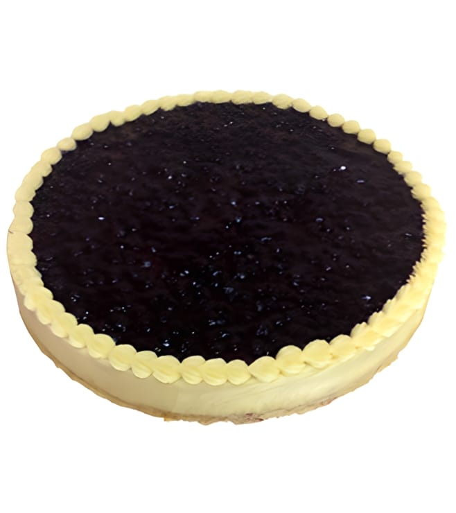 كعكة الجبن بالتوت الأزرق