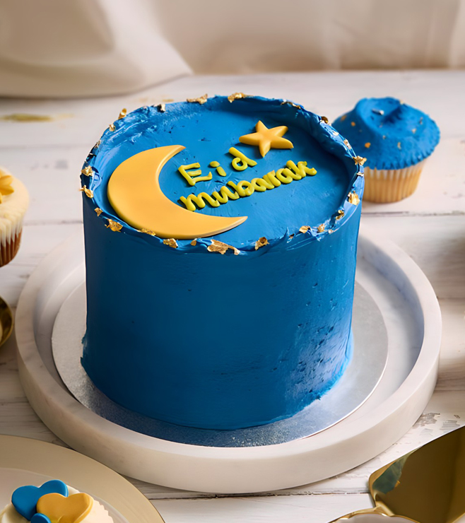 كعكة بركات القمر الأزرق
