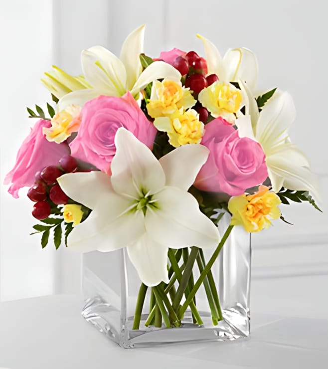 الجمال الخجول، الورود