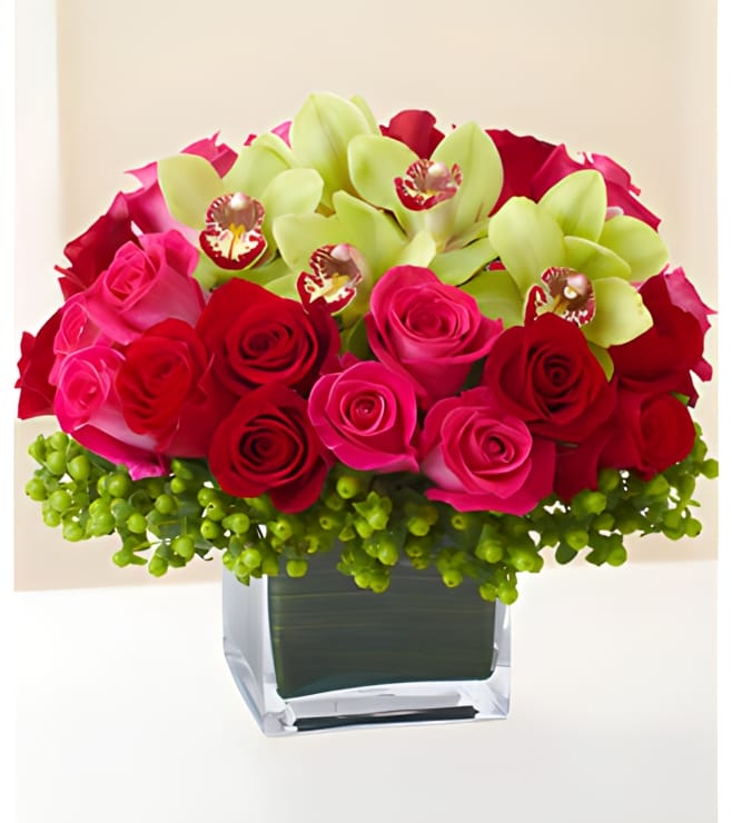 رومانسية ناشئة، زهور عيد الحب