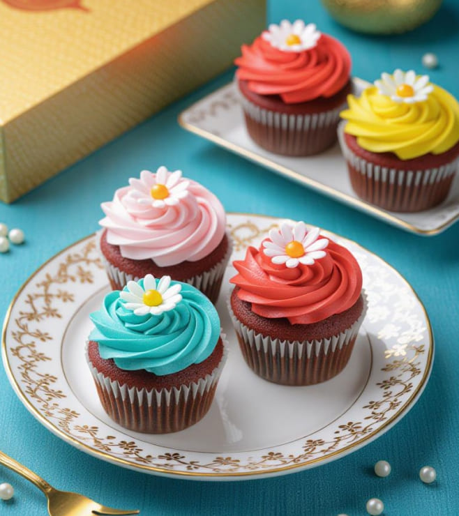 Celebration Garden Cupcakes