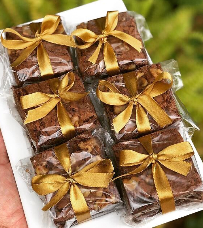 Choco Gold Charm Brownies