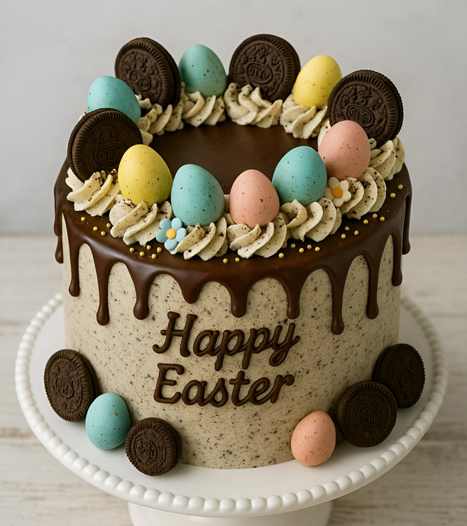 Choco Nest Crunch Cake