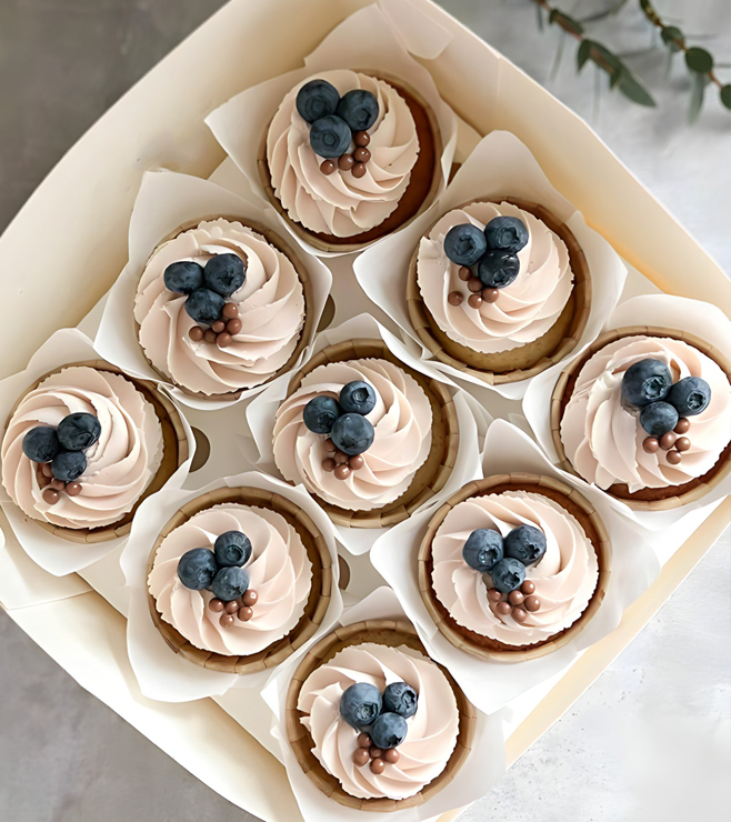 Classic Fruit Swirls Cupcakes