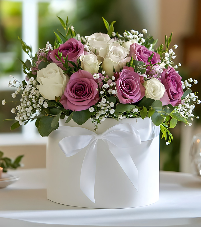 صندوق قبعات كلاسيكي أنيق، هدايا العيد