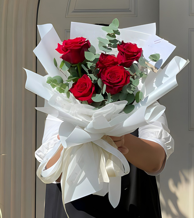 لفافة الحب الكلاسيكية، باقات اليد