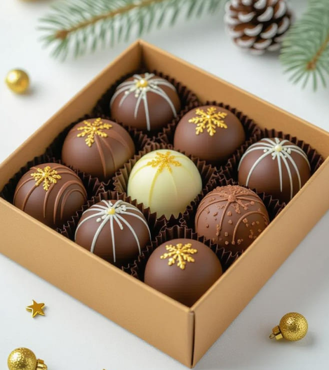 Cocoa Gala Truffles