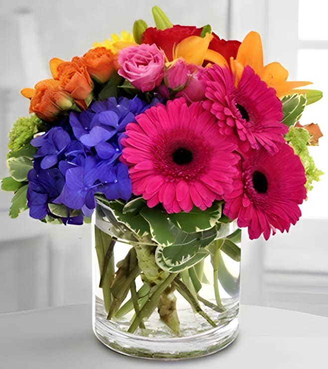 باقة "ألوان السعادة"