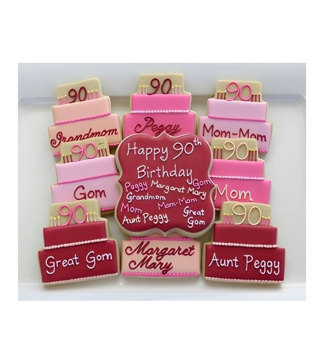 كعكات عيد ميلاد كبيرة، كعكات وبراونيز