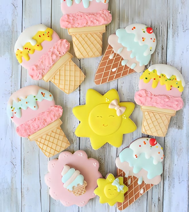 Cool Summer Cookies, Cookies