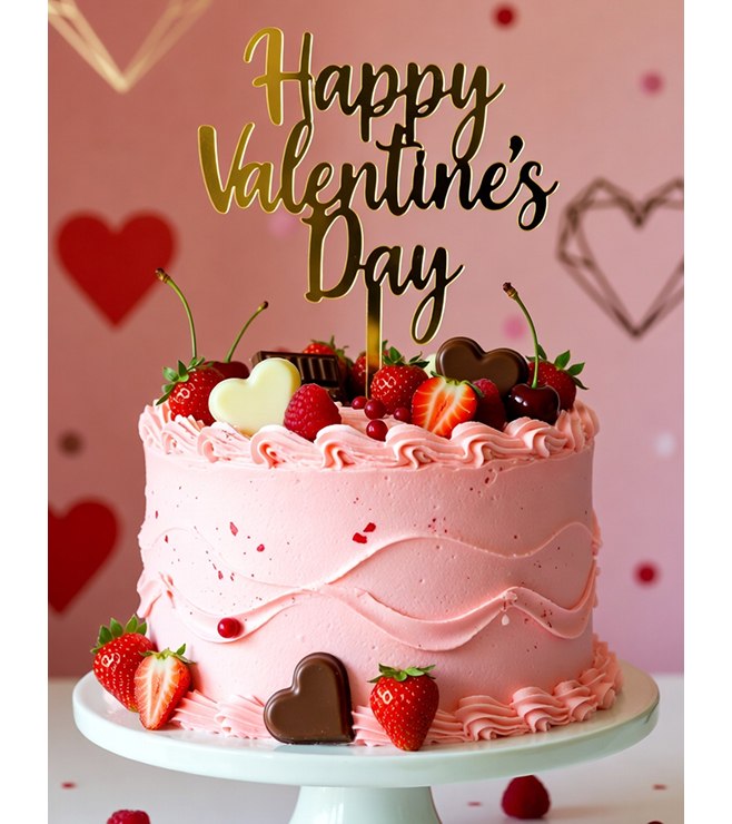 مجنونة بالكعكة الوردية