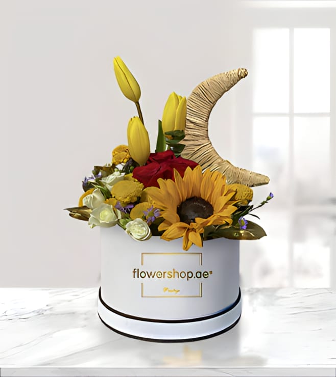 تحية الهلال الدافئة، الأقحوان