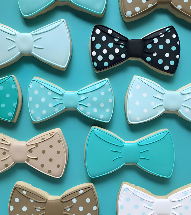 Dad Bow Tie Cookies, Cookies