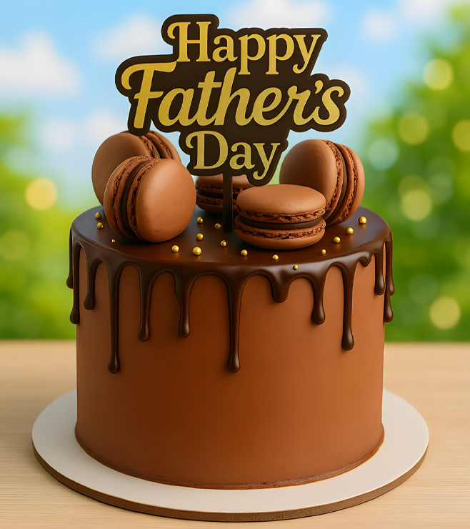 كعكة الشوكولاتة للأباء