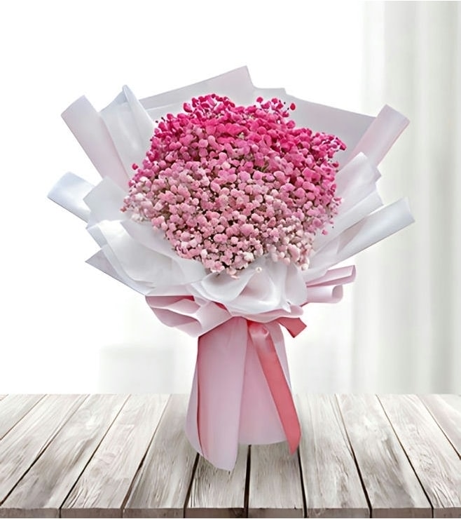 بريق وردي أنيق