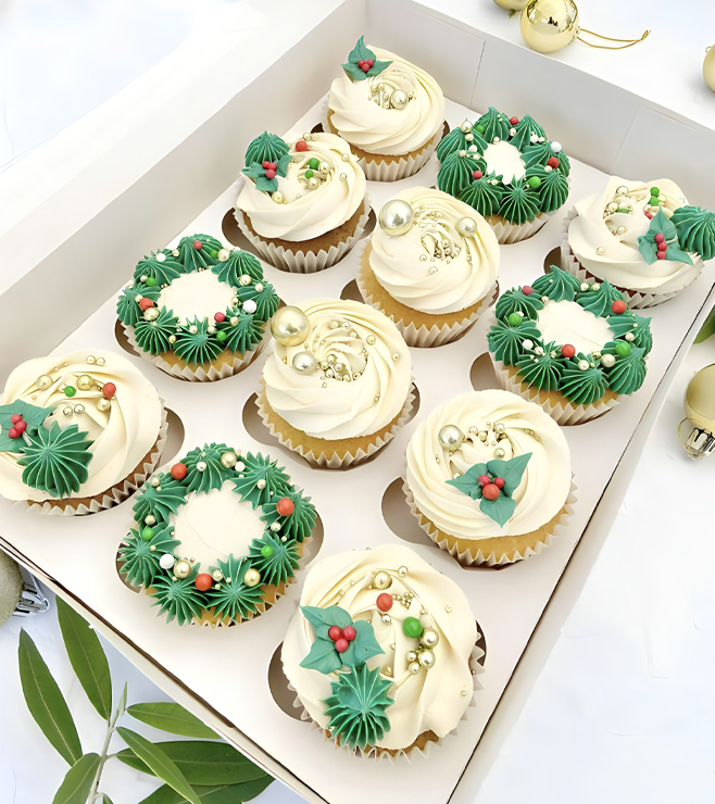 كب كيك شتوي فاخر