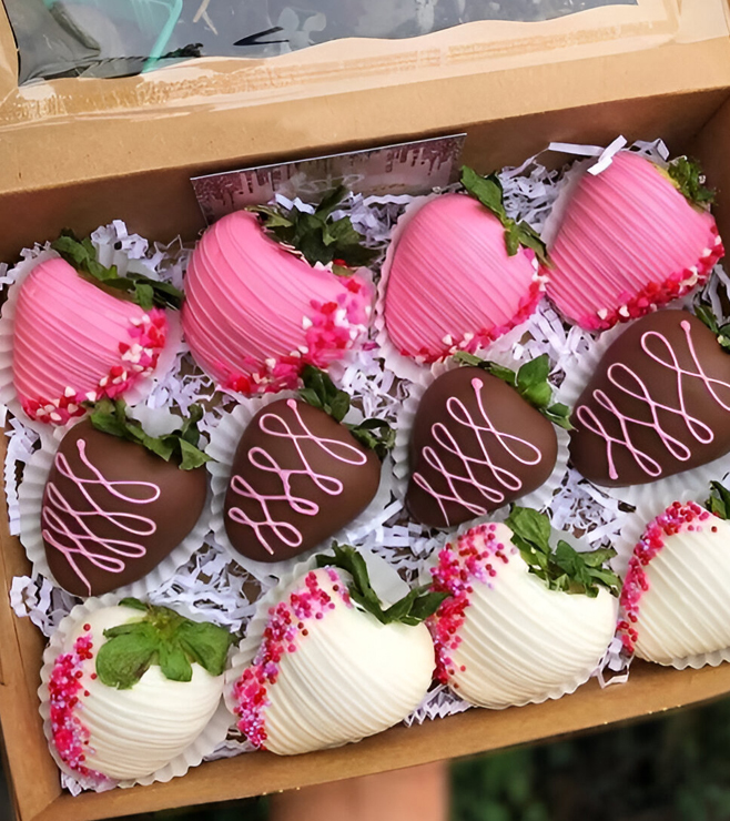 أطباق شهية مغموسة بالشوكولاتة