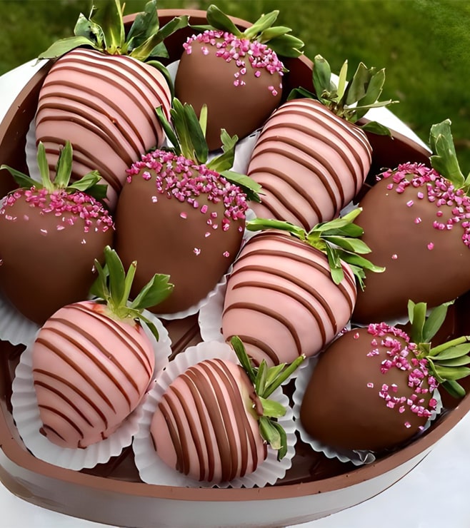 حلم الفراولة المغطس